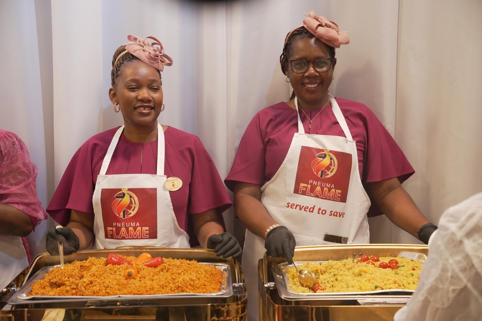 Hospitality and fellowship at the Pneuma Flame Global launch