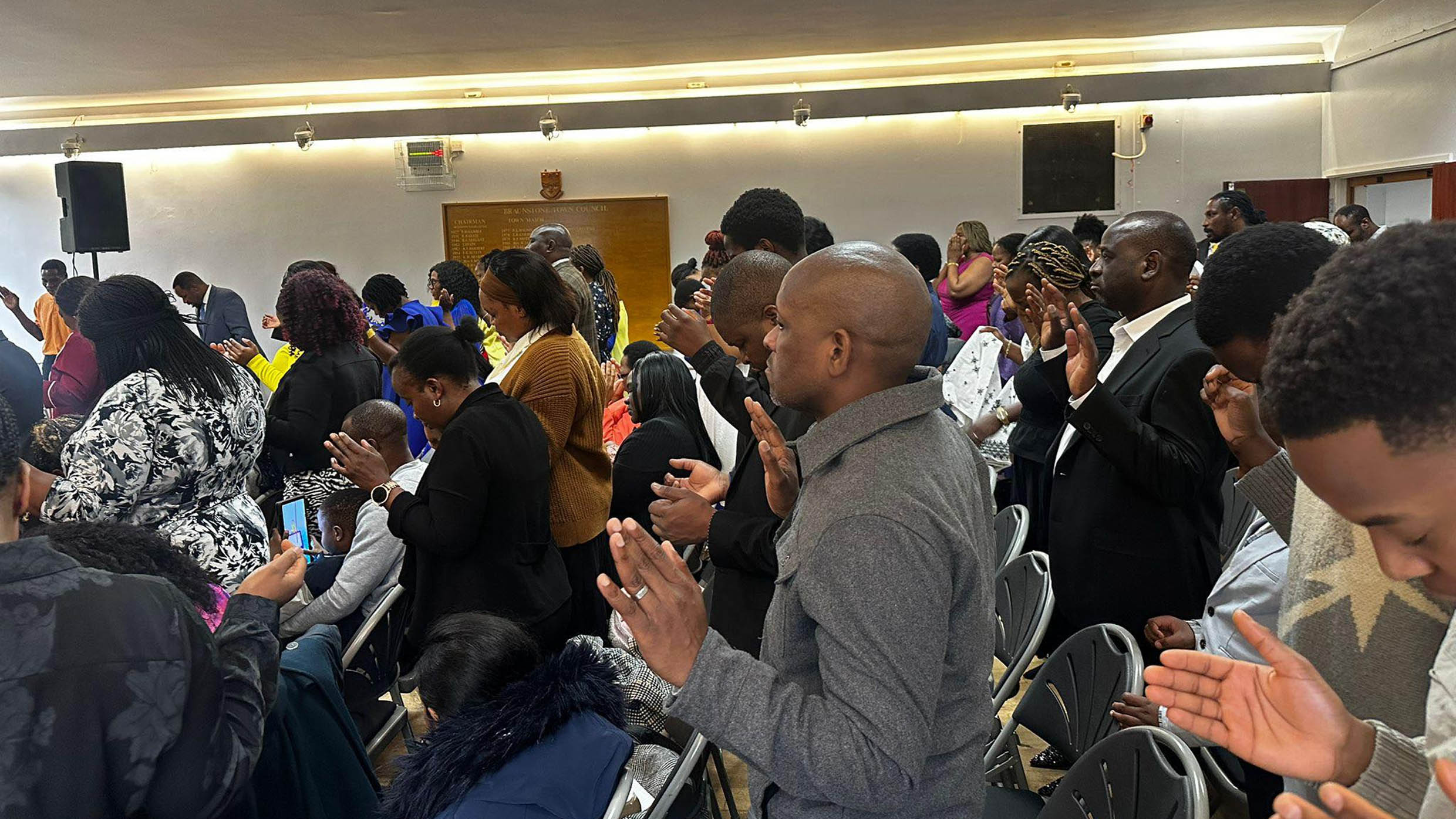 Worship gathering